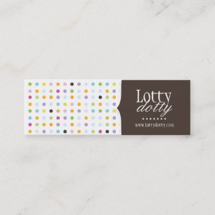 Fun and Whimsical Polk A Dot Packaging Tags