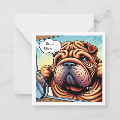 Fun Animal Art Card