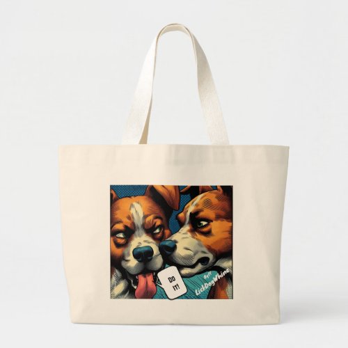 Fun Animal Art Tote Bag