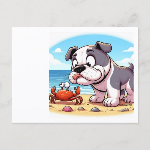 Fun Animal Customizable Postcard