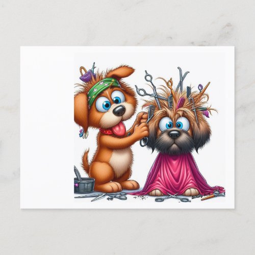 Fun Animal customizable Postcard