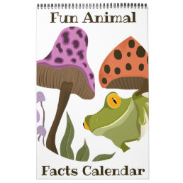 Fun Animal Facts Calendar 2025