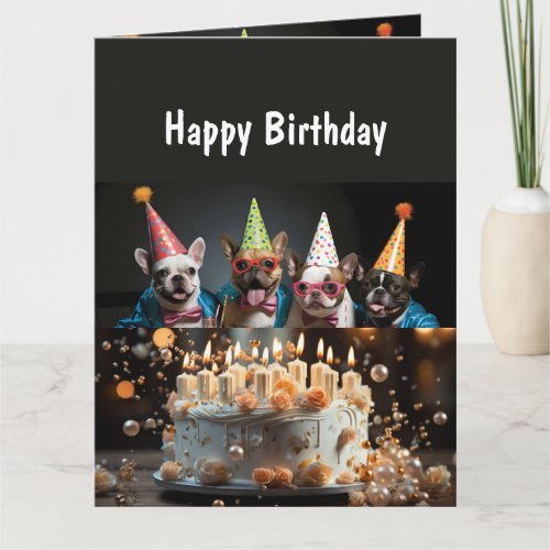 Fun Animal Humor Birthday from Co_workers Card