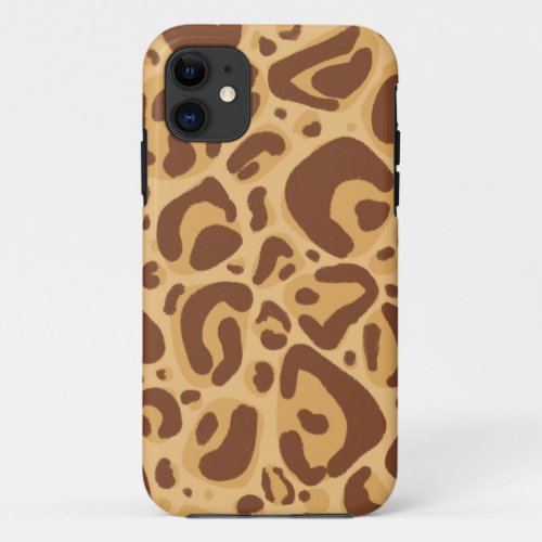 Fun animal print leopard pattern phone case