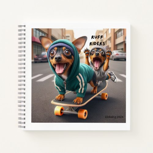 Fun Animal Sport Spiral Notebook
