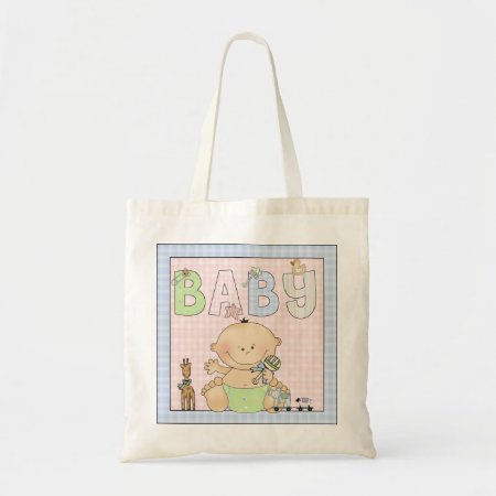 Fun Animals Baby Toys Theme Diaper Tote Bag