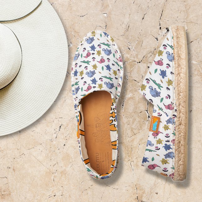 Fun Animals Pattern Espadrilles (Creator Uploaded)