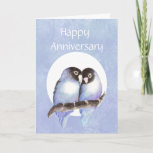 Fun Anniversary Love bird Humor Card