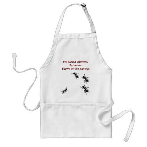 Fun Ant Invasion Barbecue Apron