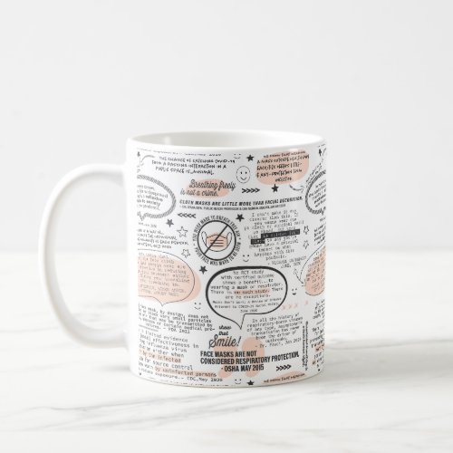 Fun Anti Mask Pattern Coffee Mug