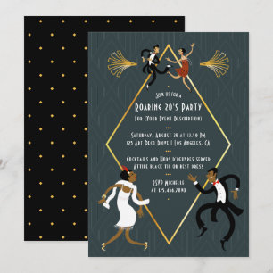 Fun Any occasion Roaring 20's Party Invitation