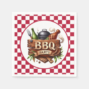 Fun any purpose BBQ party Napkins