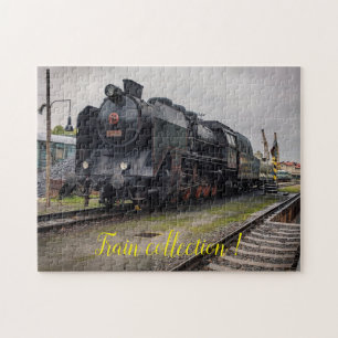 Fun Art Train Picture Family Jigsaw Puzzle