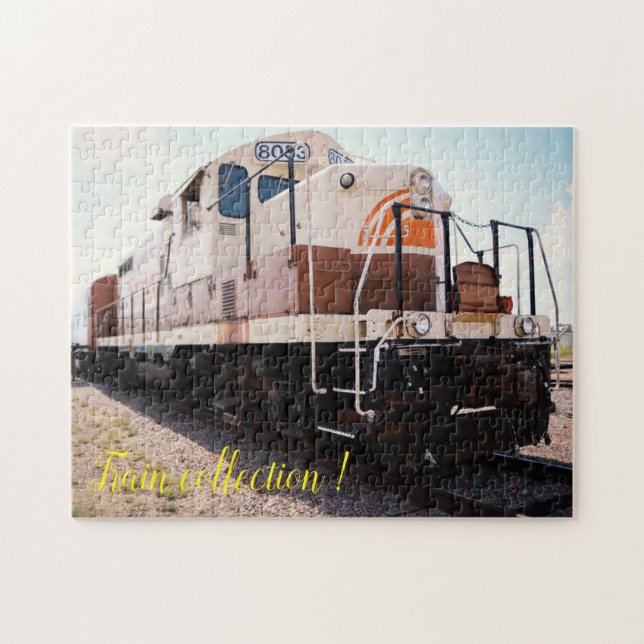 Fun Art Train Picture Family Jigsaw Puzzle (Horizontal)
