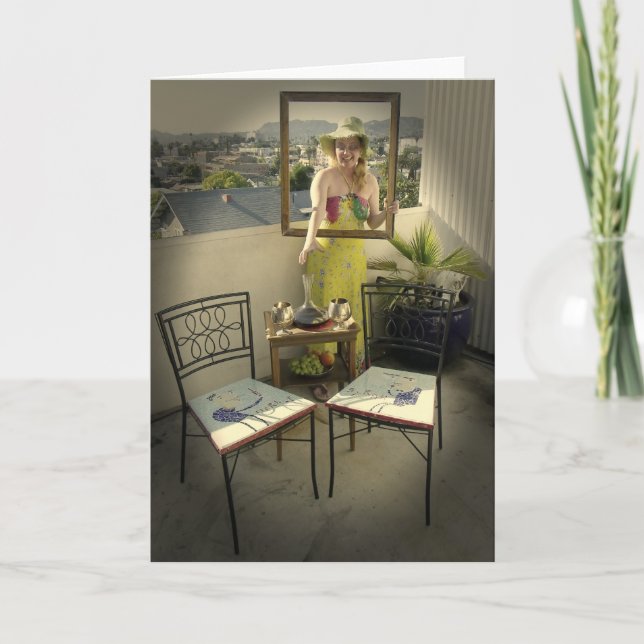 Fun Artistic Greeting Card! Card (Front)