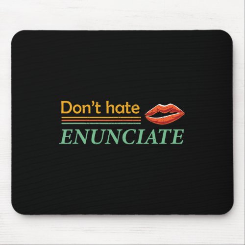 Fun Asl Sign Language Lip Reading Deaf Awareness 1 Mouse Pad