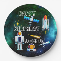 Fun Astronaut Collage Birthday Personalized