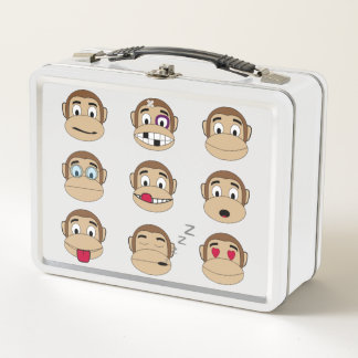 FUN AT SCHOOL METAL LUNCH BOX