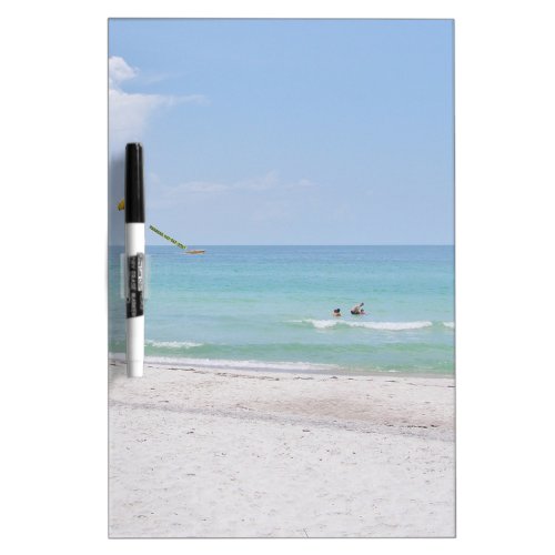 Fun at the Beach Dry Erase Board