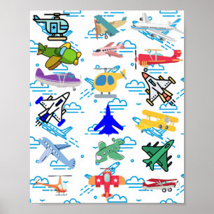 Fun Aviation Flying  Poster