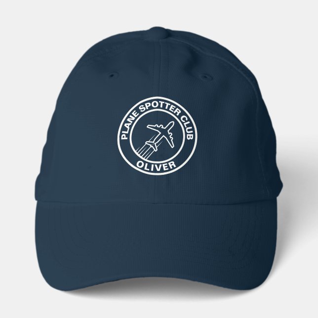 Fun Aviation Hobby Plane Spotter Club  Performance Cap (Front)