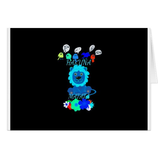 Fun Baby Lion Simba Kenya Mara Safari (Front Horizontal)