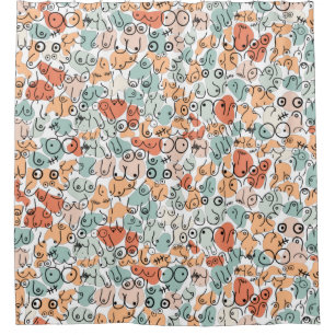 fun baby shower design curtain