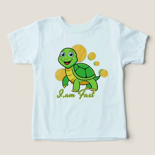 Fun Baby T-shirt | i am Fast | Toddler T-shirt
