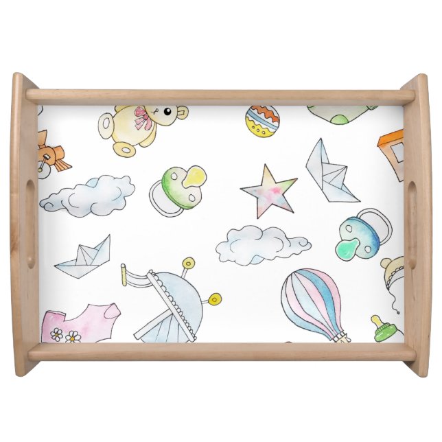Fun Baby Things  Serving Tray (Front)
