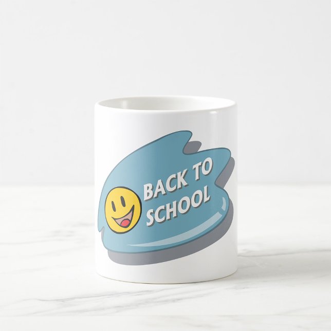 Fun Back to School Smiley Face  Coffee Mug (Creator Uploaded)