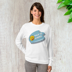 Fun Back to School Smiley Face  T-Shirt