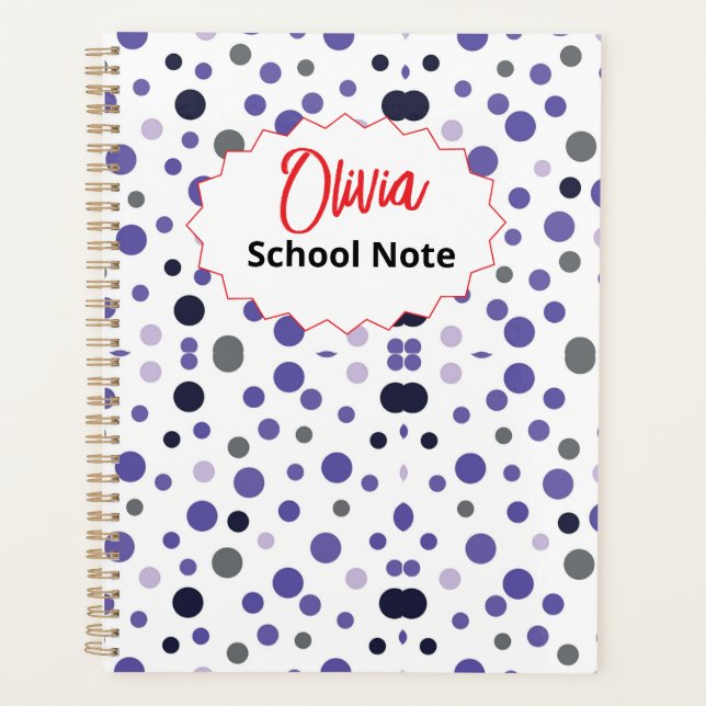  Fun Back to School Supplies for Kids or Teachers Planner (Front)
