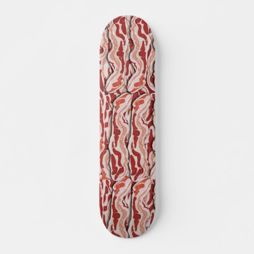 Fun Bacon Ride Skateboard Deck