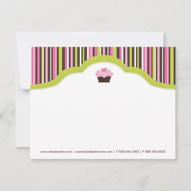 Fun Bakery | Cupcake Notecards (Front)