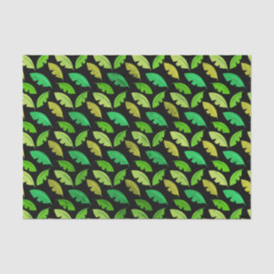 Fun Banana Leaf Tropical Birthday Party Pattern Tissue Paper