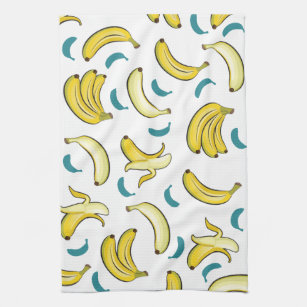 Banana Kitchen & Hand Towels | Zazzle