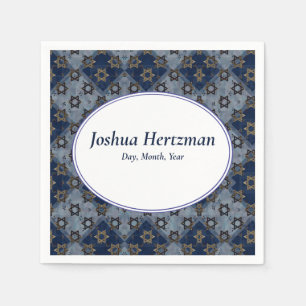 Fun Bar Mitzvah Mazel Tov Napkins