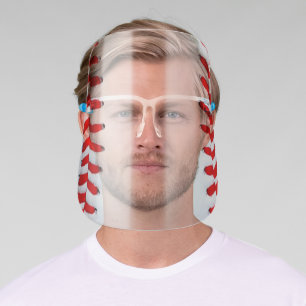 Fun Baseball Player Coach Team Sports Fan Baseball Face Shield