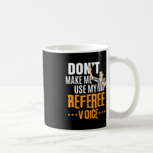 Fun Basketball Ref Hoops - Basketball Referee  Coffee Mug