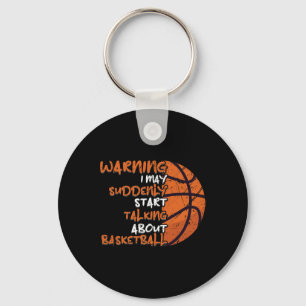 Fun Basketball top Basketball Lover Keychain