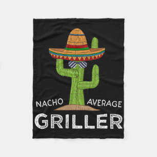 Fun Bbq Grill Lover Humor Griller Saying Funny Gri Fleece Blanket