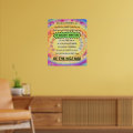 Fun Be the Nice Kid Inspirational School Poster | Zazzle