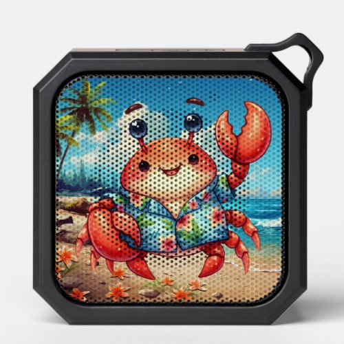Fun beach crab lovers  bluetooth speaker