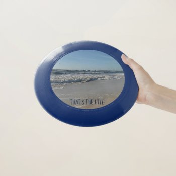 Fun Beach Picture Design Wham-o Frisbee by HappyGabby at Zazzle