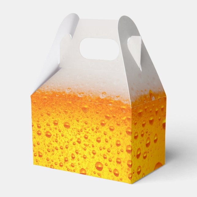  Fun Beer Brewery drinking happy hour Party Favor Boxes (Front Side)