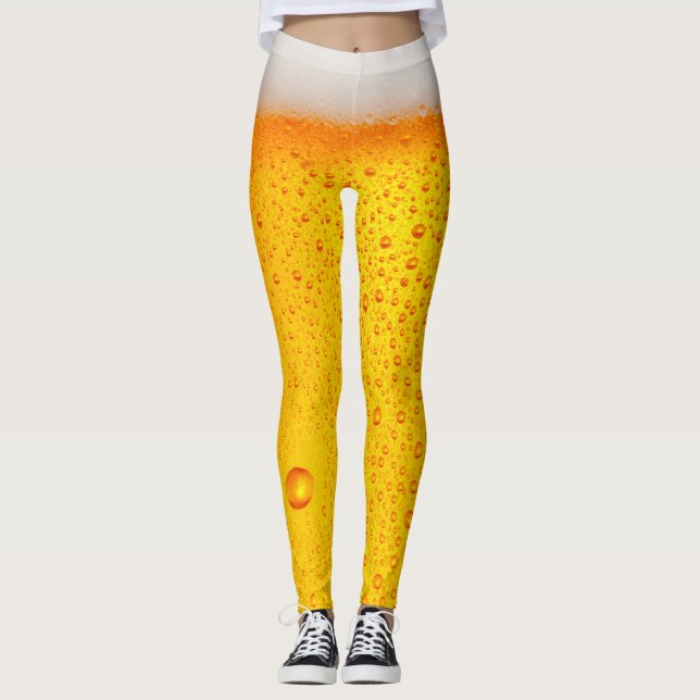  Fun Beer Brewery drinking happy hour Party Leggings (Front)