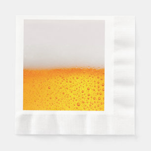  Fun Beer Brewery drinking happy hour Party Napkins