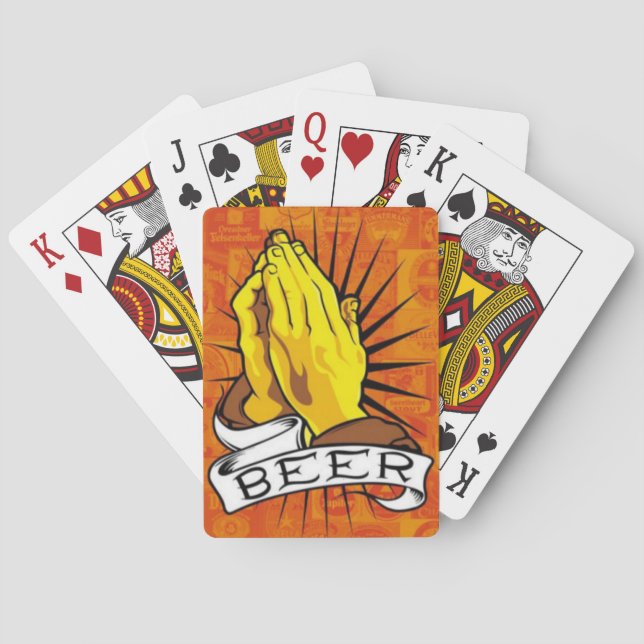 Fun Beer Playing Cards! Poker Cards (Back)