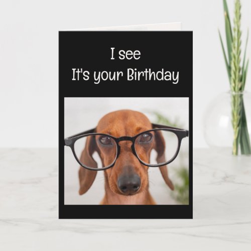 Fun Best Doggone Birthday Ever Dog Animal Humor Card