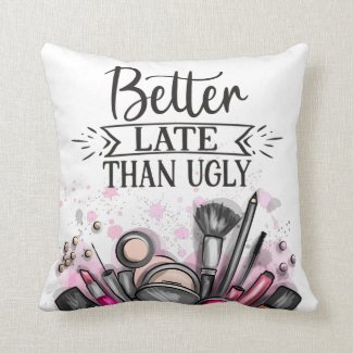 Fun Better late than ugly self-ironic make up
